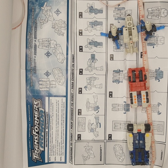 Transformers Armada Emergency Mini-Con Team Firebot Makeshift Prowl 2002/03 EUC - Picture 13 of 13